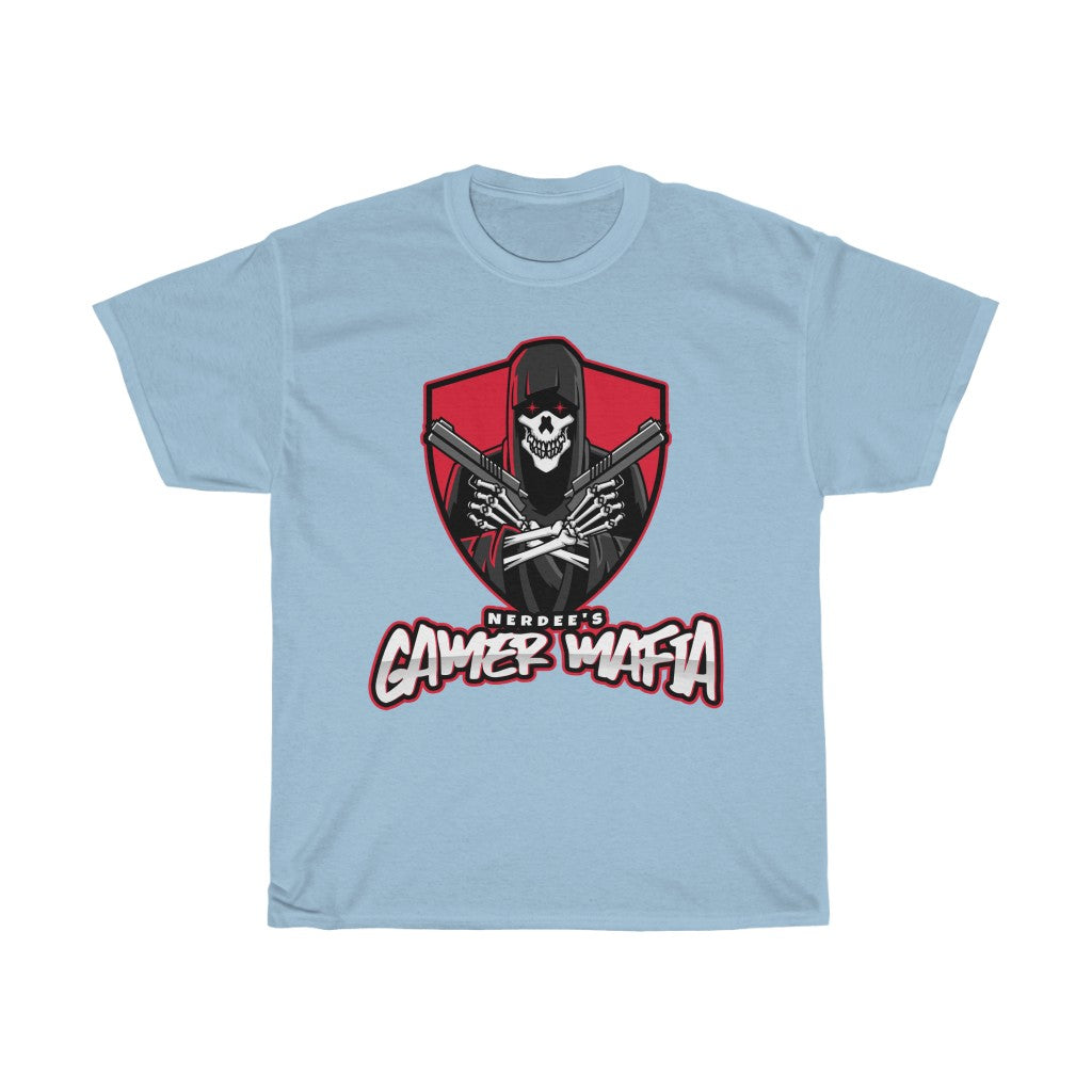 Nerdee's - Unisex Heavy Cotton Tee - "Gamer Mafia" (Design 07)