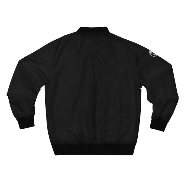 Nerdee's - Men's Bomber Jacket - Black (Design 01)