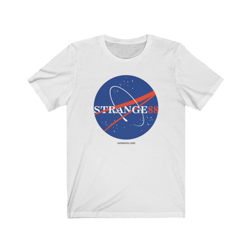 Strange 88 Retro Logo Tee "Explorer" - Unisex Jersey Short Sleeve Tee
