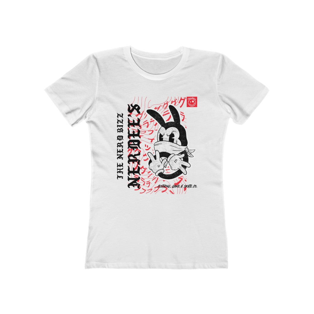 Nerdee's "Silly Wrabbit" - Women's The Boyfriend Tee