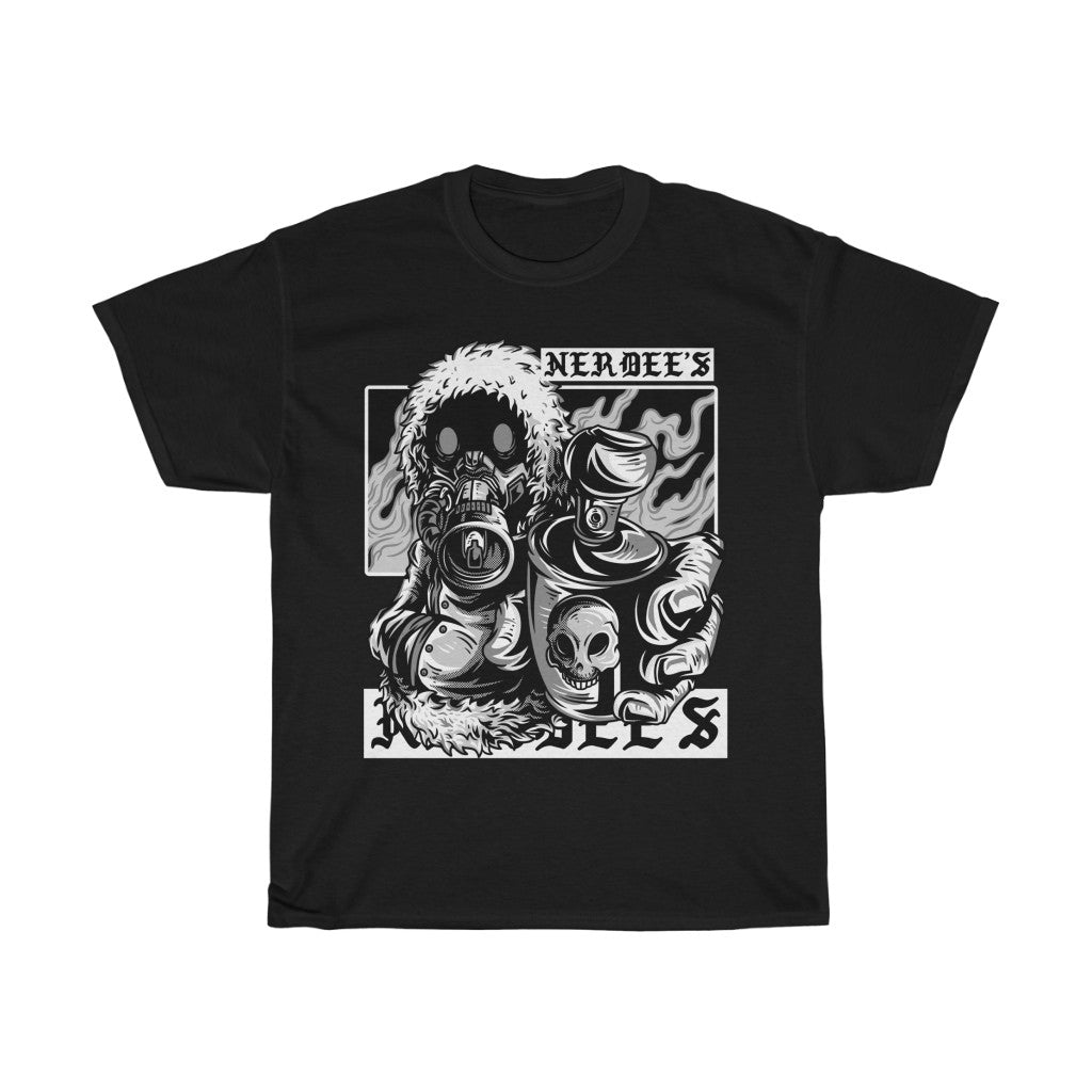 Nerdee's "Delinquent" (Design 01) - Unisex Heavy Cotton Tee