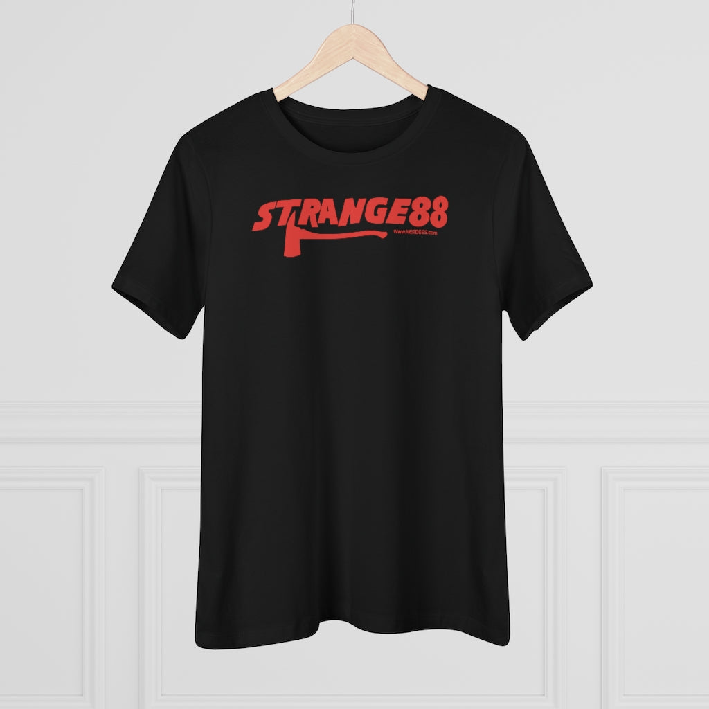 Strange 88 Retro Logo "Here's Johnny!" - Women's Premium Tee