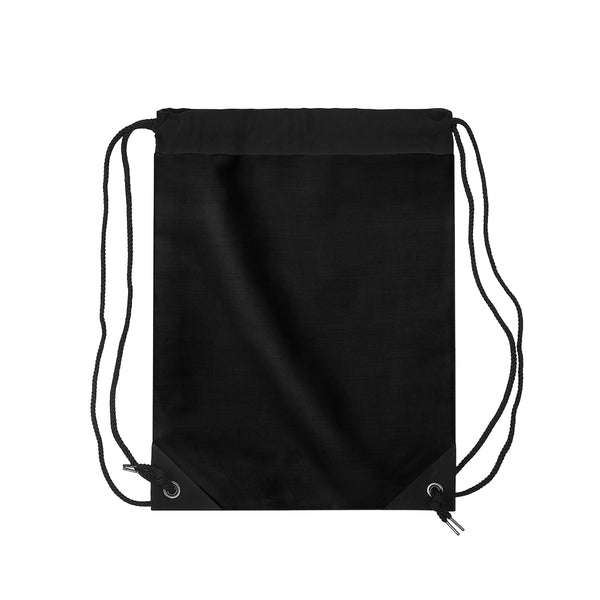Nerdee's Official Logo (Design 01) - Drawstring Bag - Black