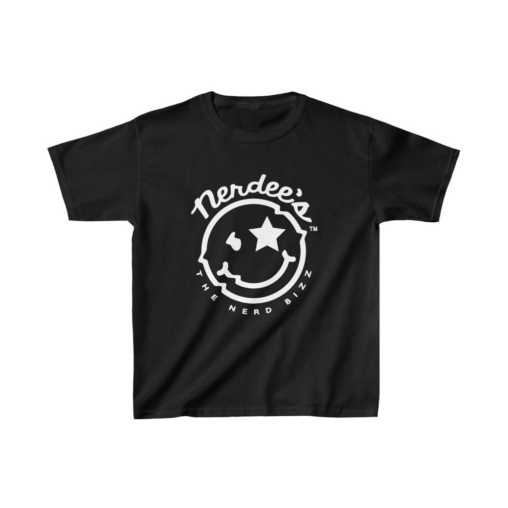 Nerdee's Official Logo "Mr. Smiley" - Kids Heavy Cotton™ Tee