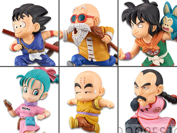 Dragon Ball Super World Collectable Figurines - The Historical Characters Vol.1- SET of 6