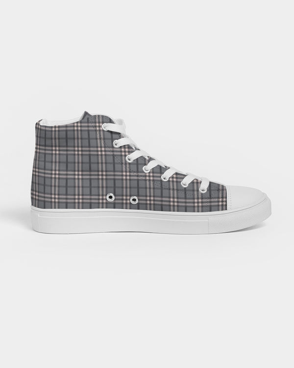 Women's Hightop Shoe - Classical Plaid