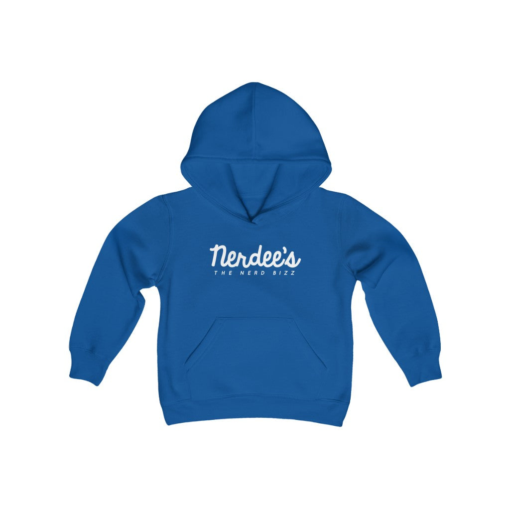Nerdee's Official Script Logo Hoodie - Kids Hooded Sweatshirt
