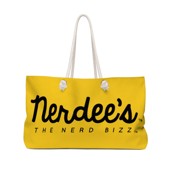 Nerdee's Official Logo  - Weekender Bag - Yellow