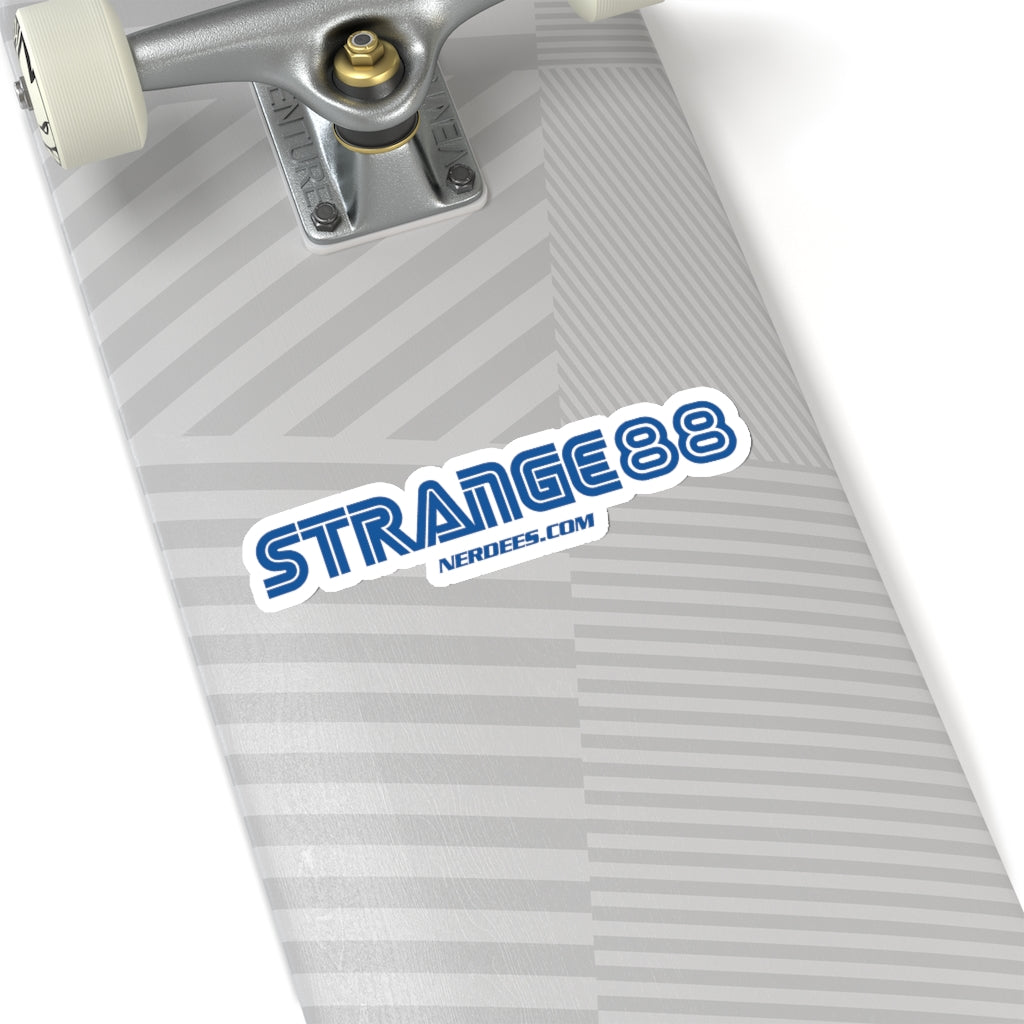Strange 88 Retro "Mega 16 Bit" Logo - Kiss-Cut Stickers