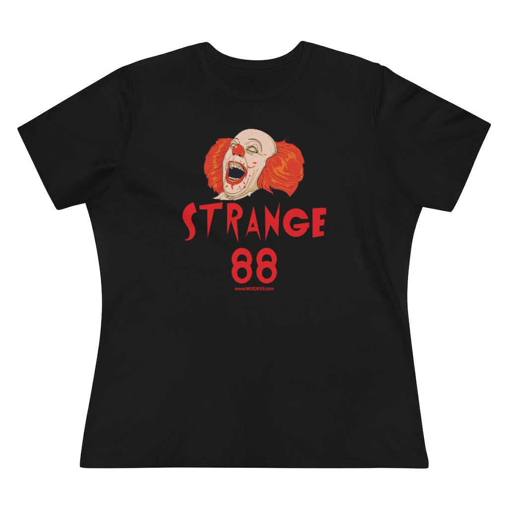 Strange 88 Retro Logo "Clown'n" - Women's Premium Tee