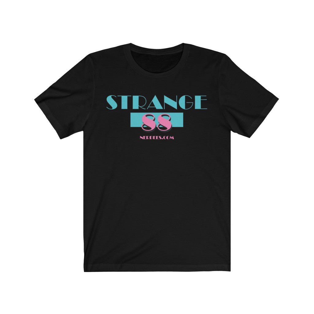 Strange 88 Retro Logo Tee "City Nights" - Unisex Jersey Short Sleeve Tee
