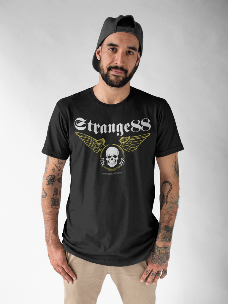 Strange 88 Retro Logo Tee "80's Skate Life" - Unisex Jersey Short Sleeve Tee