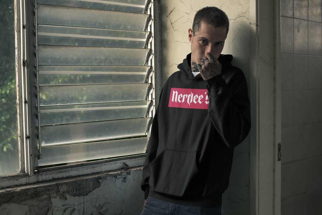 Nerdee's "Red Label" Unisex Hoodie