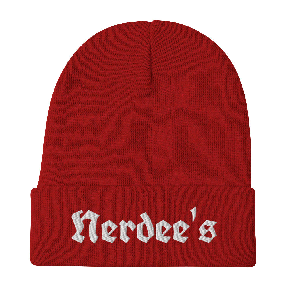 Nerdee's OE Logo Beanie - Embroidered Beanie