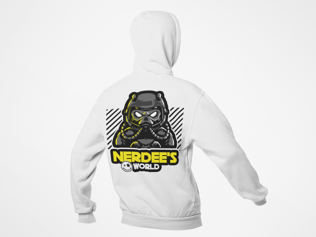 Nerdee's World "Intergalactic Gamer" (Front & Back Design 01) Unisex Hoodie