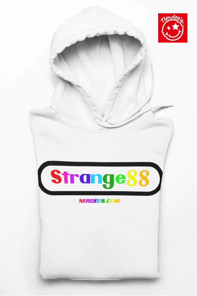 Strange 88 Retro Logo Hoodie "80's 8-Bit RGB" (RGB Design 01) - Unisex