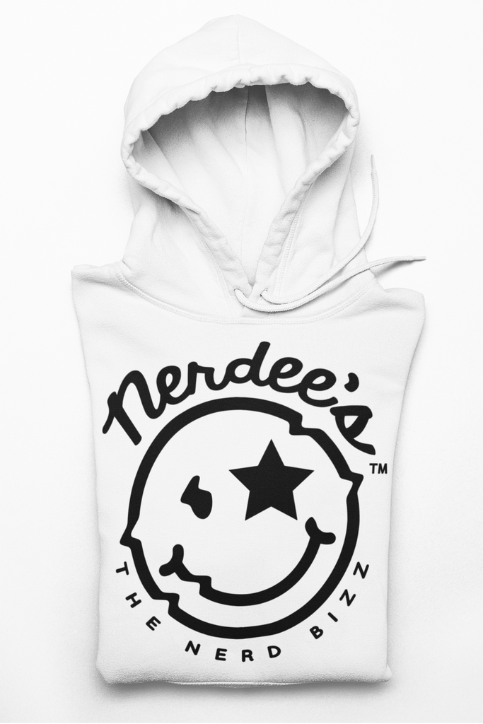 Nerdee's - The Nerd Bizz - Official Logo "Mr. Smiley" - Unisex Hoodie