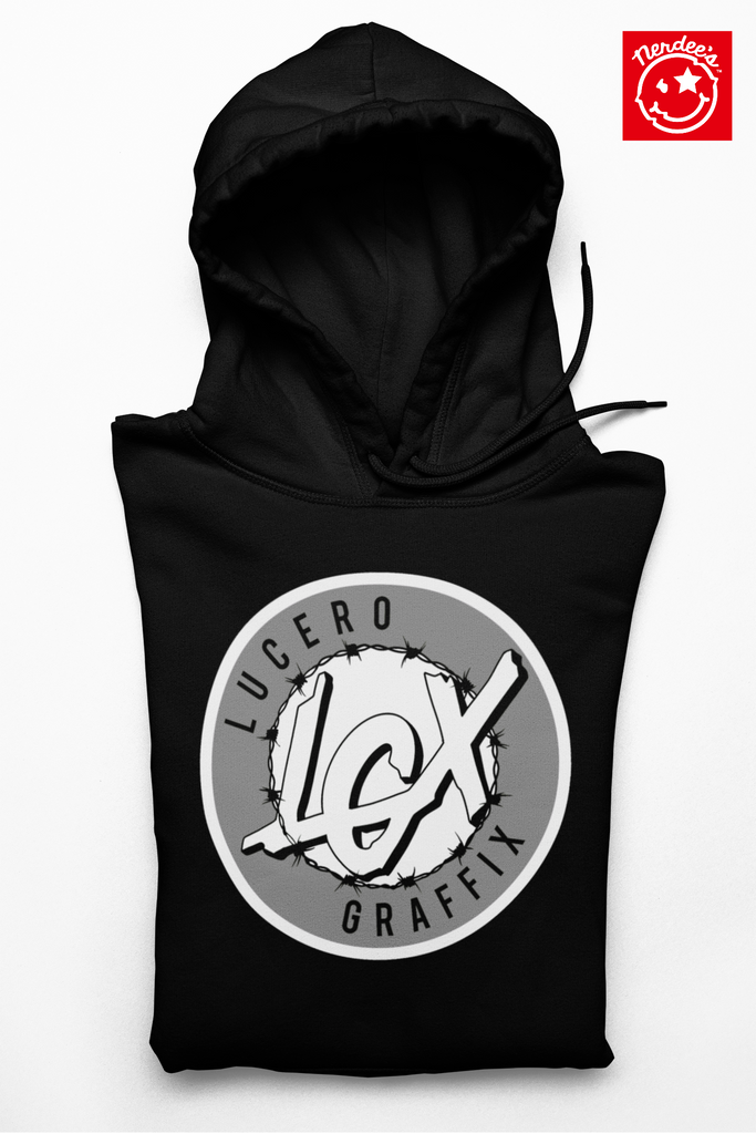 LGX Logo ( WHT/GRY/WHT) - Unisex Hoodie