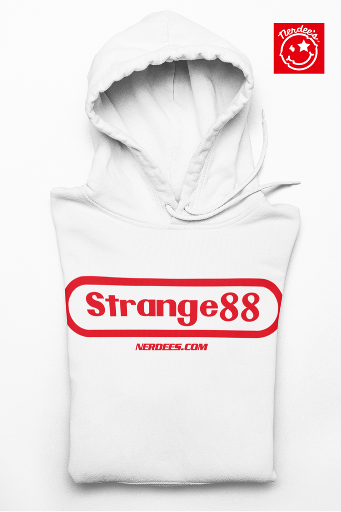 Strange 88 Retro Logo Hoodie "80's 8-Bit" - Unisex