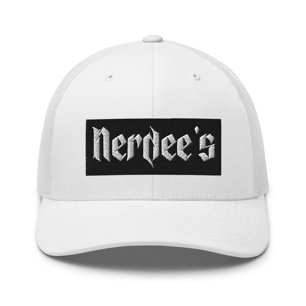 Nerdee's "Black Label" Trucker Cap