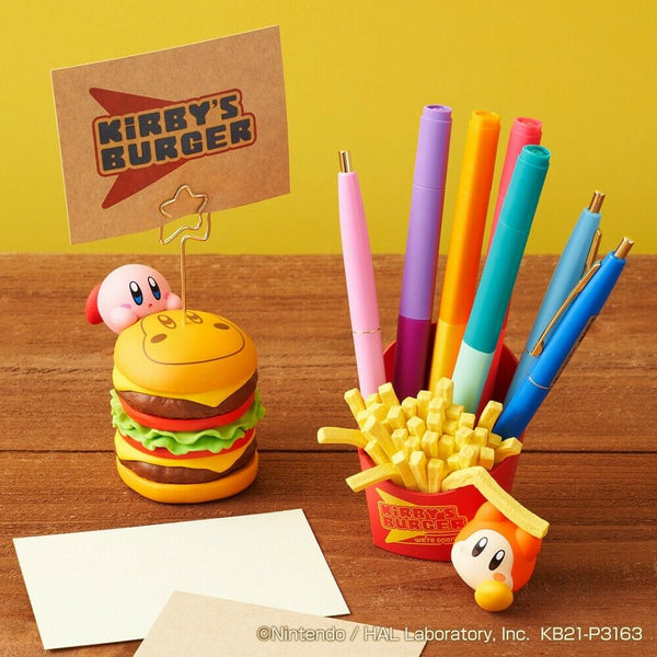 Ichiban Kuji- Kirby's Burger Memo & Pen Stand