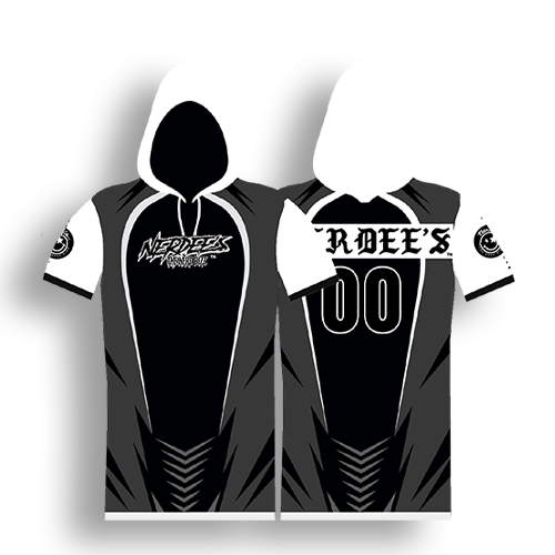 Nerdee's MV-Style Hooded eSports T-Shirt