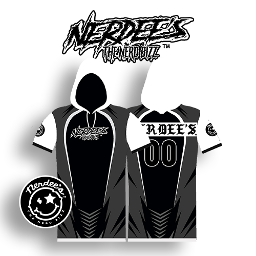 Nerdee's MV-Style Hooded eSports T-Shirt