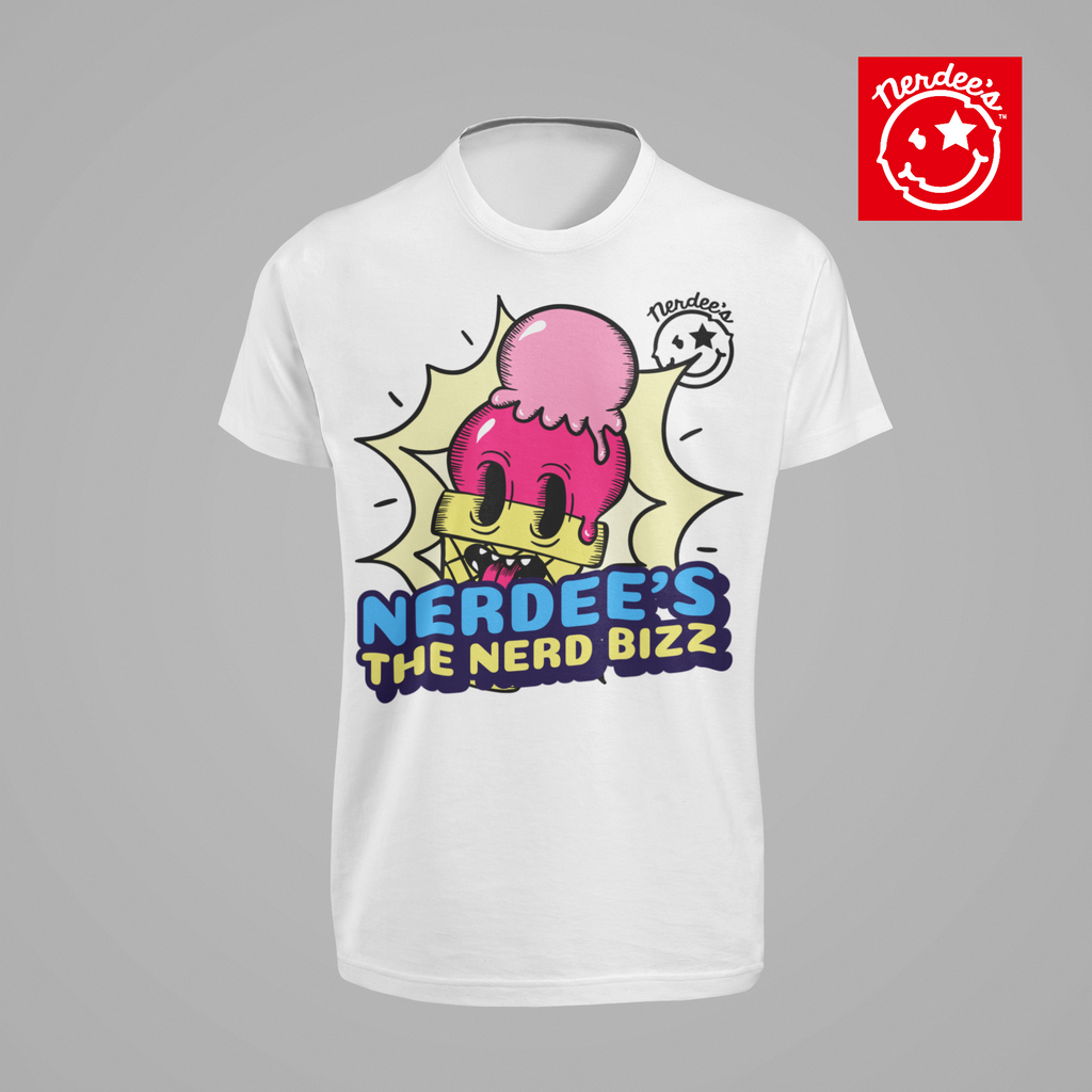 Nerdee's "I-Scream" (Design 01) -  Men's Lightweight Fashion Tee