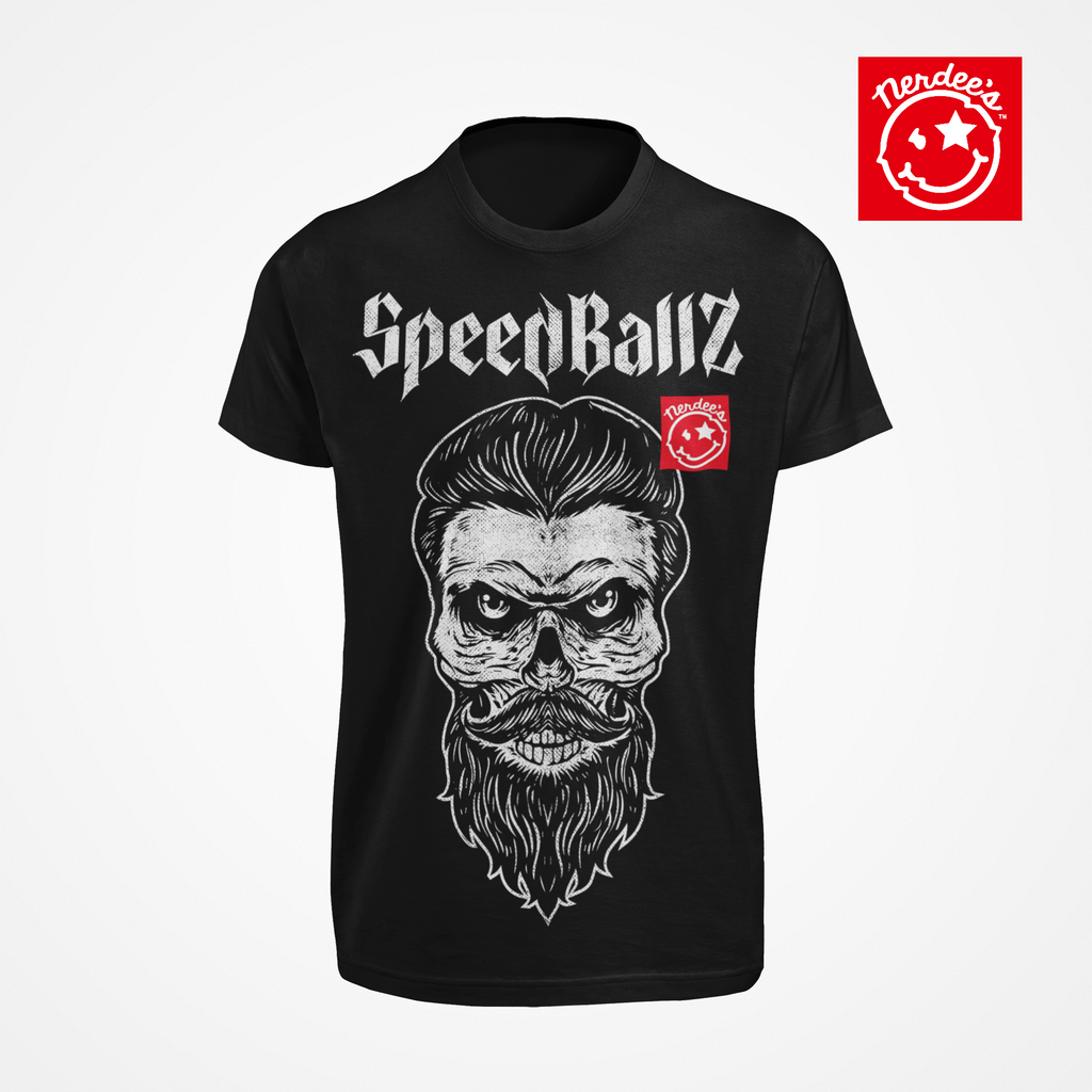 SpeedBallZ Racing Apparel SRA "Ol' Graybeard" (Design 01) - Unisex Heavy Cotton Tee