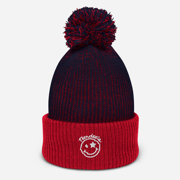Nerdee's Official Logo - Pom-Pom Beanie