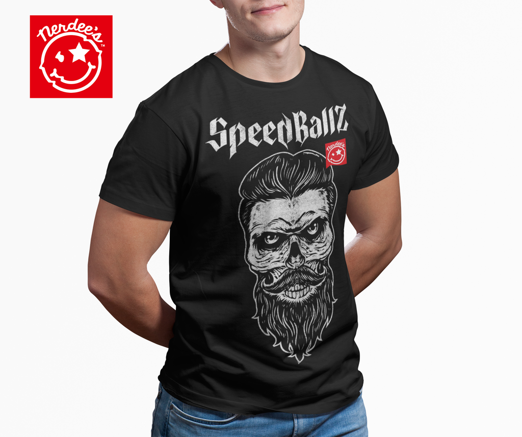 SpeedBallZ Racing Apparel (SRA) "Ol' GrayBeard" - Men's Lightweight Fashion Tee