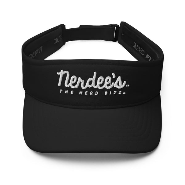 Nerdee's - The Nerd Bizz - Script Logo Visor