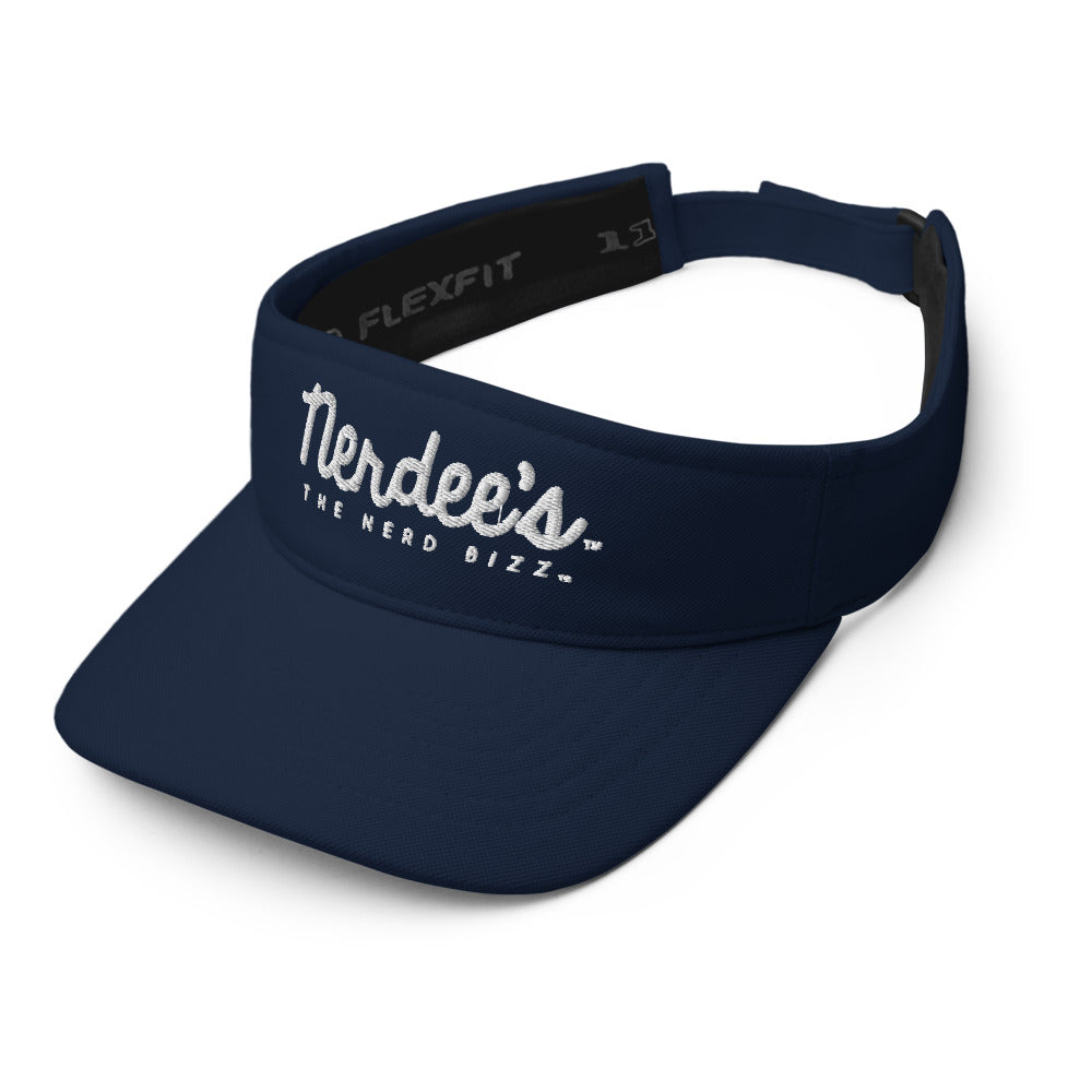 Nerdee's - The Nerd Bizz - Script Logo Visor